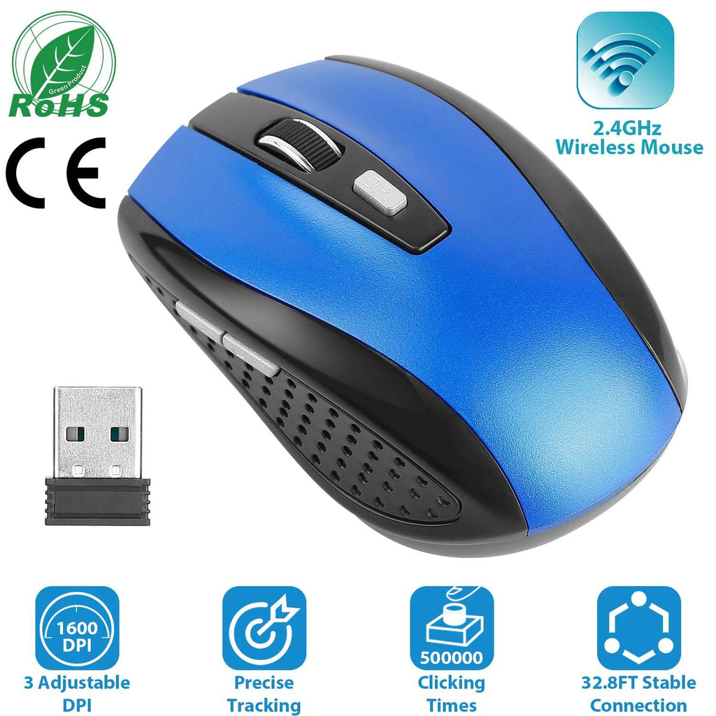 2.4G Wireless Gaming Mouse Optical Mice WIth Receiver 3 Adjustable DPI