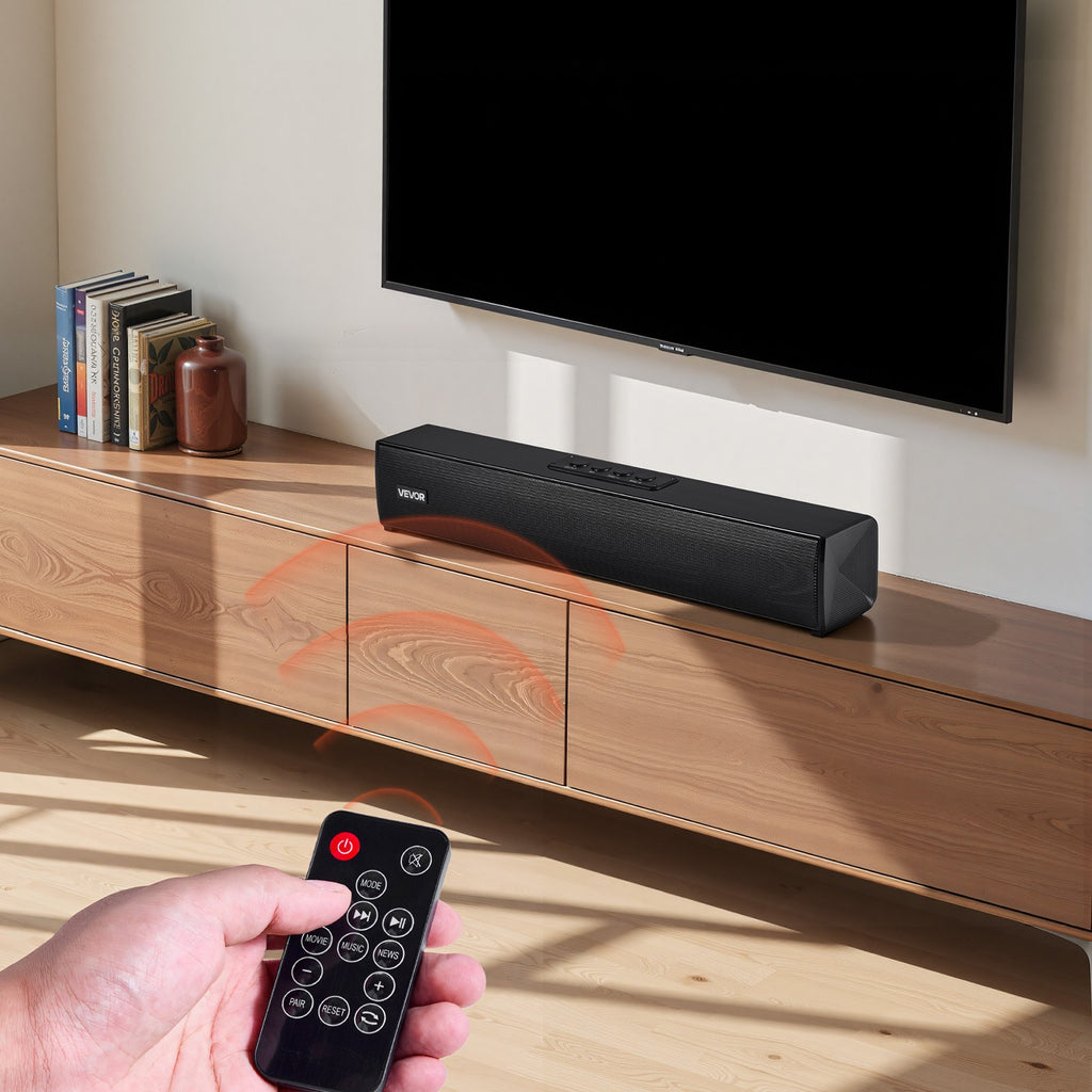 Sound Bar for Smart TV, 2.0 Channel, 450 mm Compact Soundbar TV